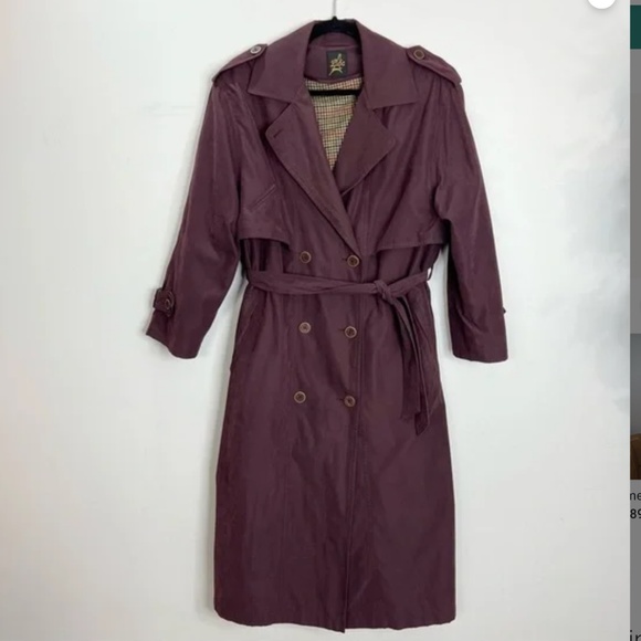 Vintage Luba Paris Trench Coat with Removable Lining - Picture 2 of 10